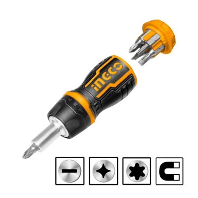 7-in-1 ratchet screwdriver