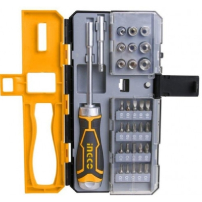 Screwdriver set with 33 pieces